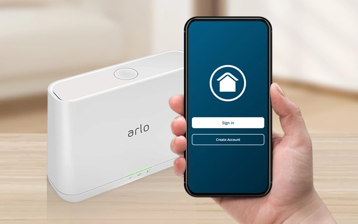 Using the Arlo Secure App For Base Station Setup