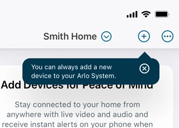 Reconfiguring Arlo Camera